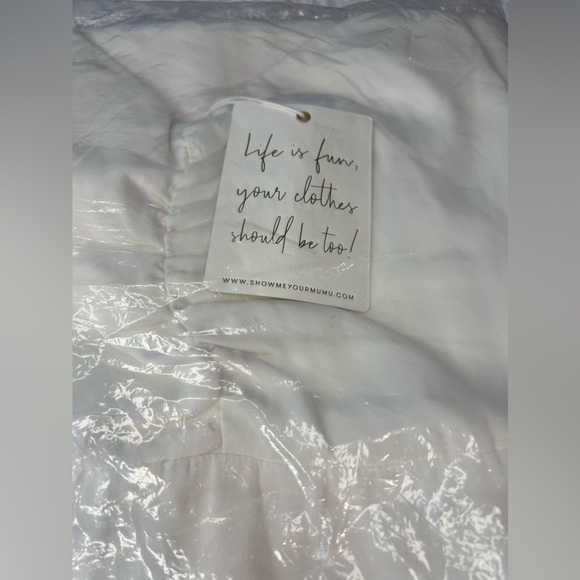Show Me Your Mumu “Cosmopolitan” Midi Dress in White, size XXS, Love Island - Picture 9 of 10